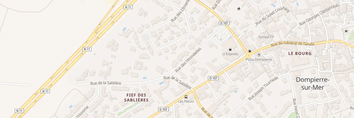 Plan du 5 Rue des Hirondelles à Dompierre-sur-Mer