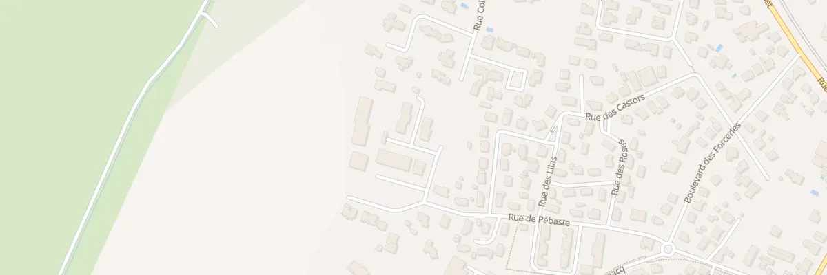 Plan du 28 Rue Colbert à Dax
