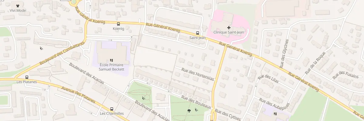 Plan du 98 Rue des Hortensias à Saint-Lô