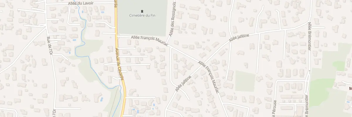 Plan du 1 All Francois La Rochefoucauld à Gujan-Mestras