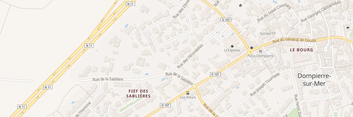 Plan du 3 Rue des Hirondelles à Dompierre-sur-Mer