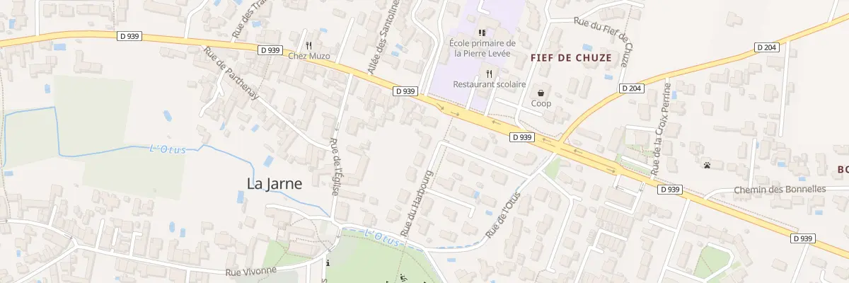 Plan du 9 Rue du Harbourg à La Jarne
