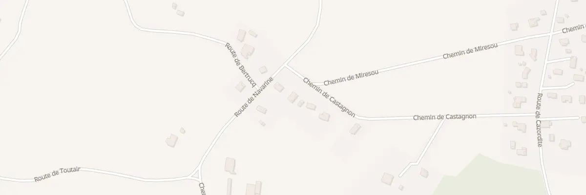 Plan du 437 Che de Castagnon à Cagnotte