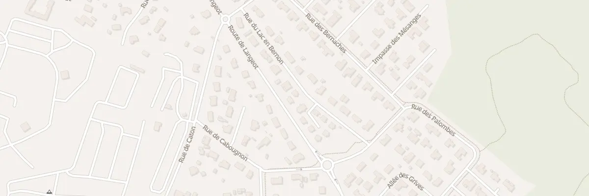 Plan du 205 Rue du Lac en Bernon à Sanguinet