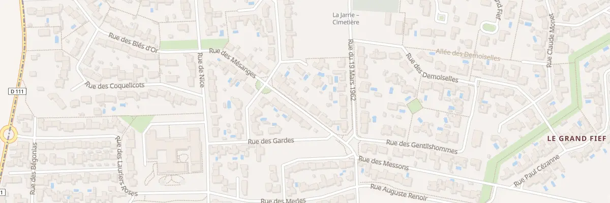 Plan du 15 Rue des Mésanges à Saint-Rogatien