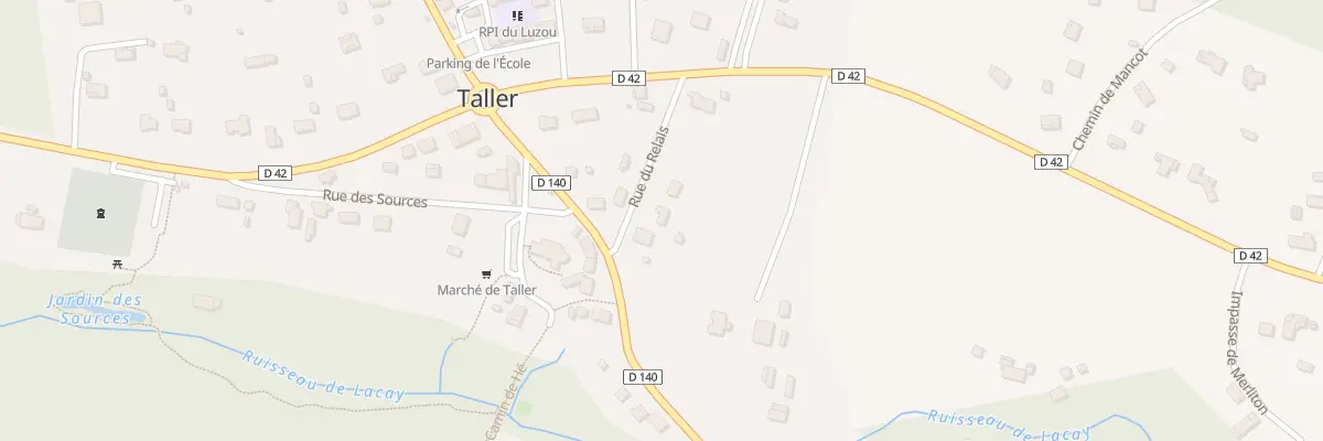 Plan du 291 Rue du Relais à Taller
