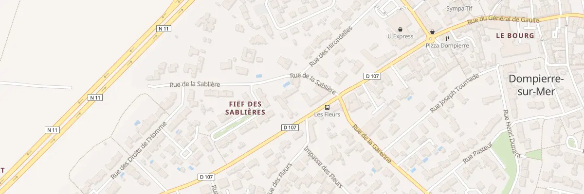 Plan du 66 Rue du Général de Gaulle à Dompierre-sur-Mer