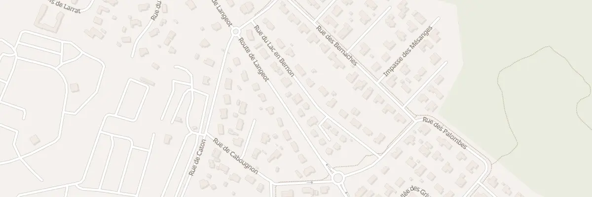 Plan du 271 Rue du Lac en Bernon à Sanguinet