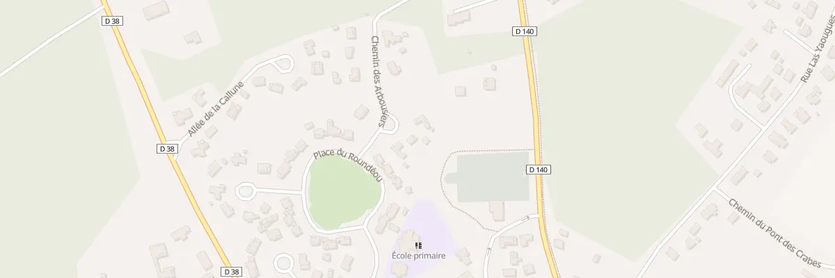 Plan du 42 Che des Arbousiers à Onesse-Laharie