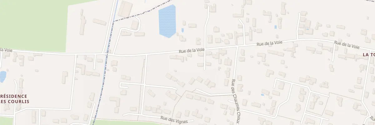 Plan du 61 Rue de la voie à Sainte-Radégonde-des-Noyers