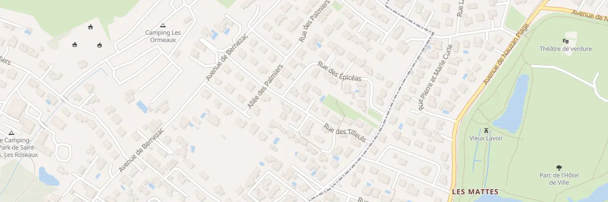 Plan du 12 Rue des Tilleuls à Saint-Palais-sur-Mer