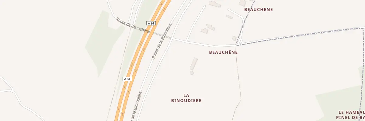 Plan du 5318 Beauchene à Gouvets