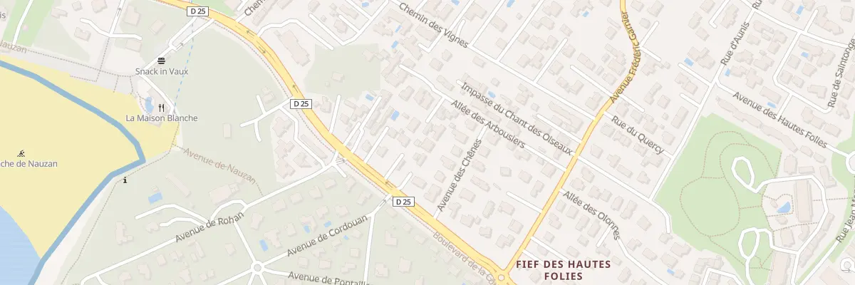 Plan du 179 Bd de la Côte de Beauté à Vaux-sur-Mer