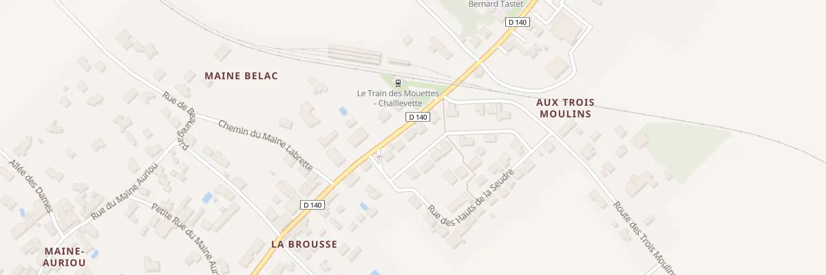 Plan du 5 Rue des Hauts de la Seudre à Chaillevette