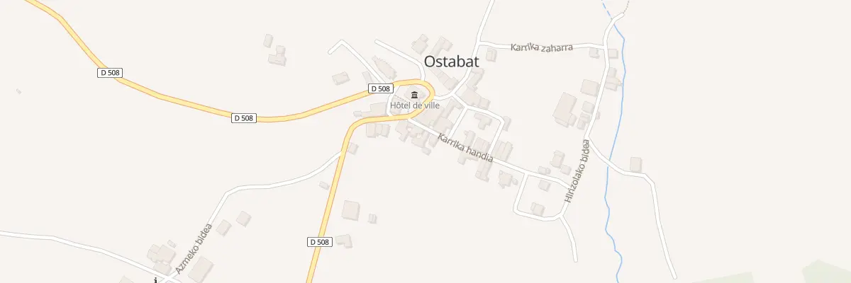 Plan du 30 Karrika handia à Ostabat-Asme
