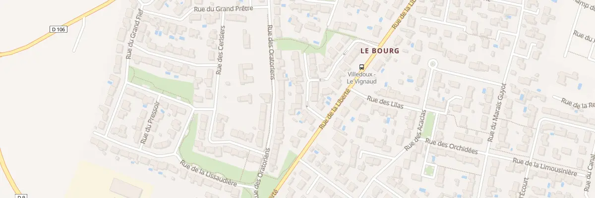 Plan du 30 Rue Saint André à Villedoux