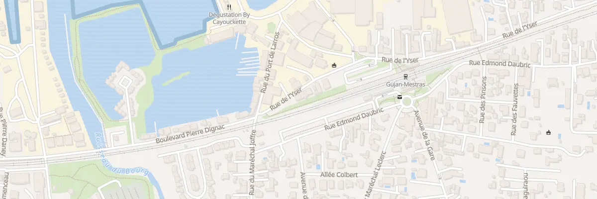 Plan du 6 Rue de l’Yser à Gujan-Mestras