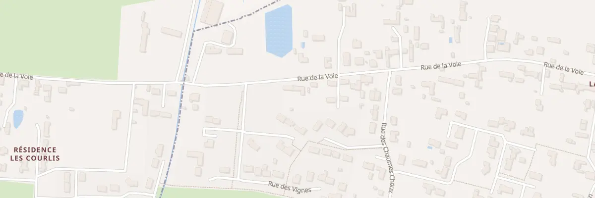 Plan du 61B Rue de la voie à Sainte-Radégonde-des-Noyers