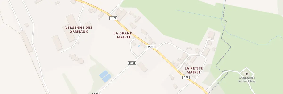 Plan du 5025A La Grande Mairée à Saint-Vincent-Sterlanges
