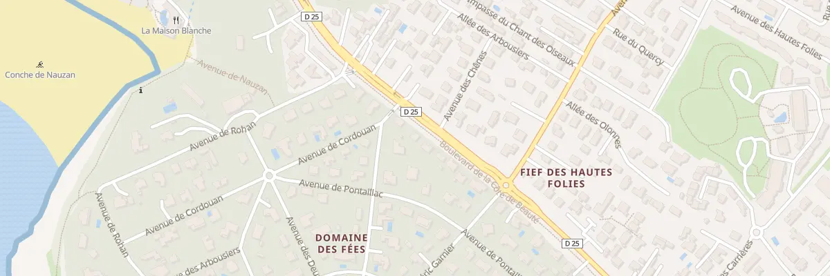 Plan du 140 Bd de la Côte de Beauté à Vaux-sur-Mer