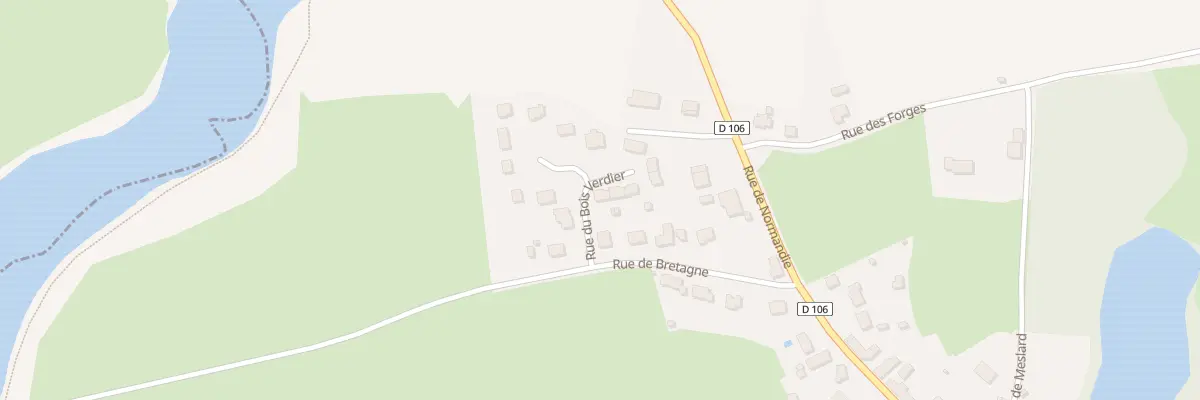 Plan du 29 Rue du Bois Verdier à Bourgon