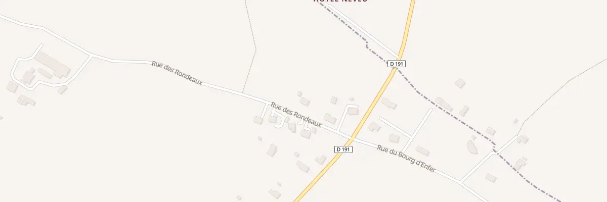 Plan du 12 Rue des Rondeaux au Mesnil-Rouxelin