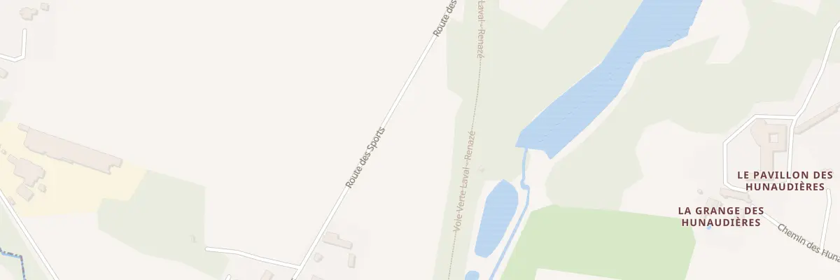 Plan du 841 Rte des Sports à Saint-Saturnin-du-Limet