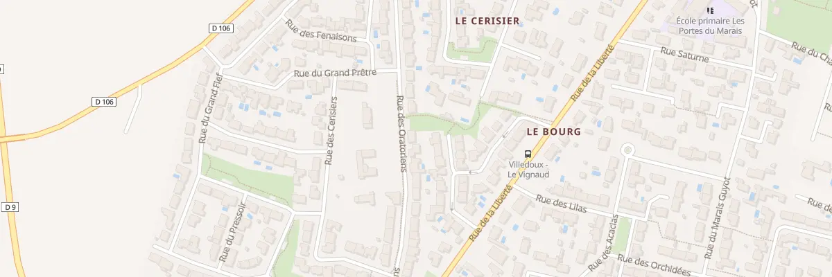 Plan du 31 Rue des Oratoriens à Villedoux