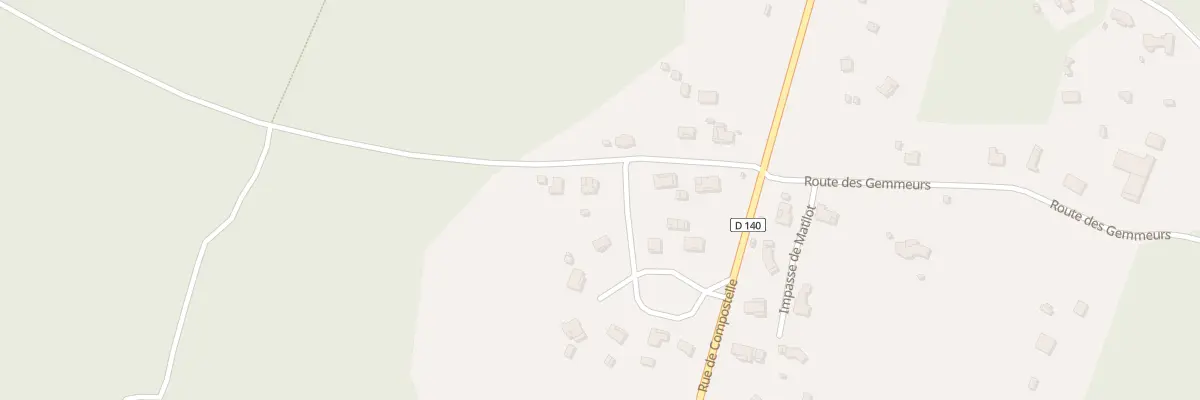 Plan du 951 All de la Gare à Taller