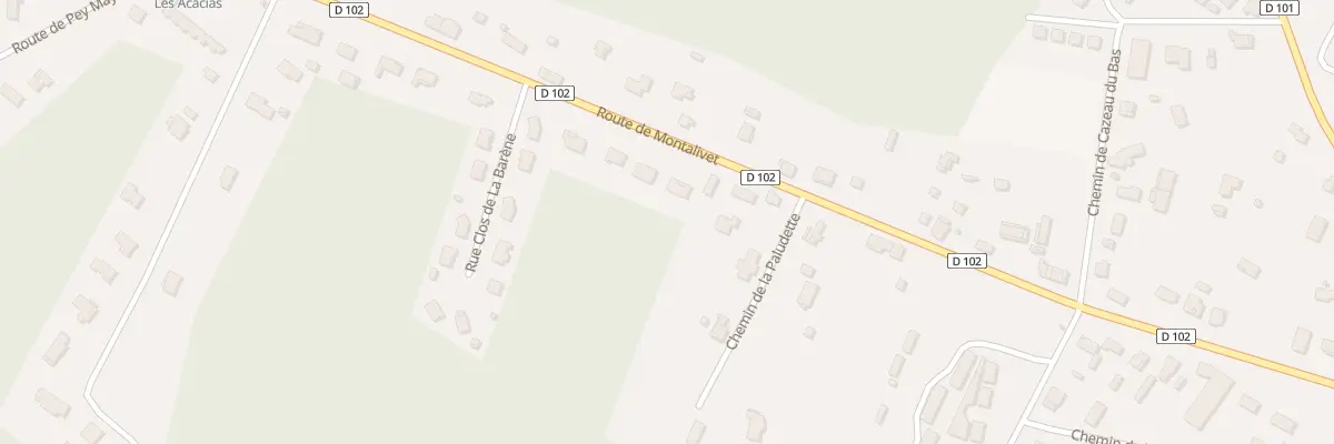 Plan du 44 Rte de Montalivet à Vendays-Montalivet