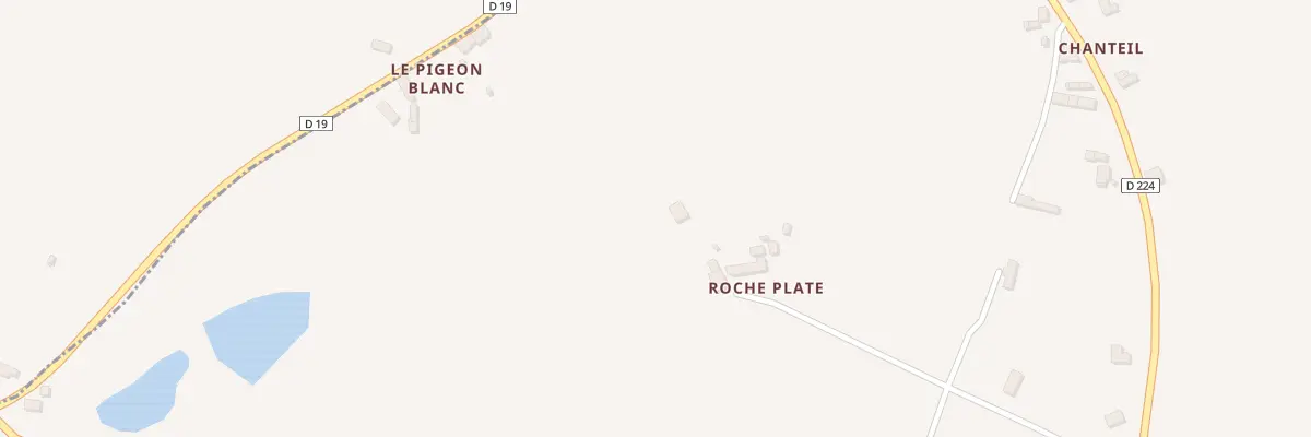Plan du 4 Roche Plate à Pontmain