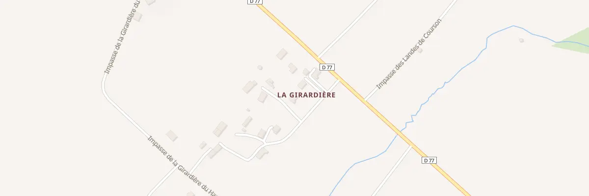 Plan du 6 Imp de la Girardiere du Bas Co à Noues de Sienne