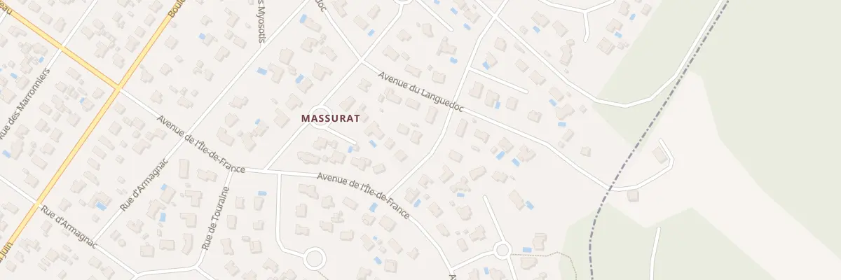Plan du 5 Rue du Périgord à Andernos-les-Bains