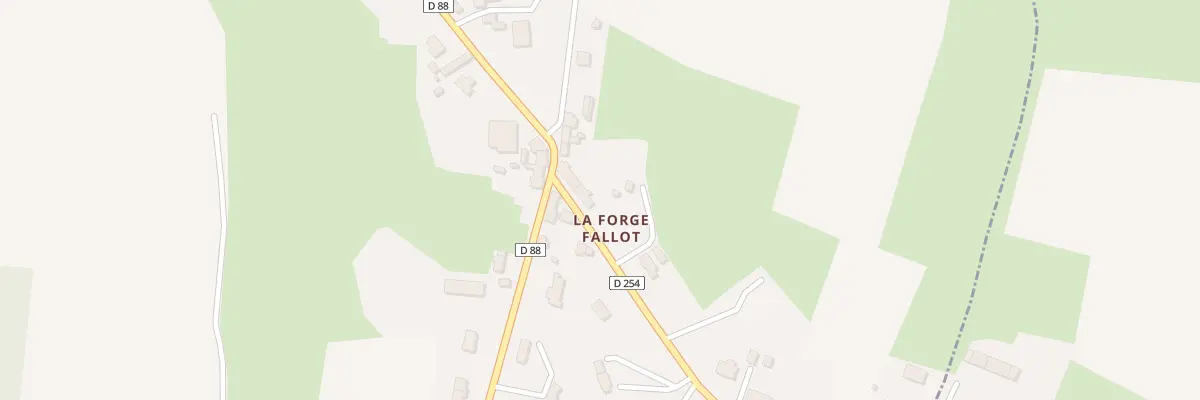 Plan du 15 La Forge Fallot à Airel