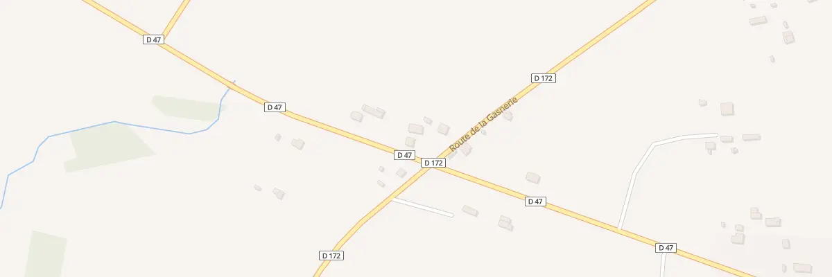 Plan du 26 Rte des Longs Champs - Parigny à Grandparigny