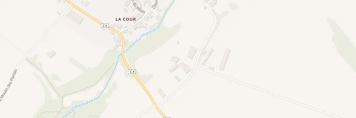 Plan du 7 La Cour à Mouchamps