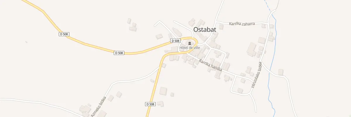 Plan du 5030 Village à Ostabat-Asme