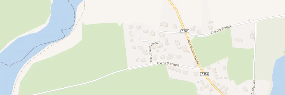 Plan du 3 Rue du Bois Verdier à Bourgon