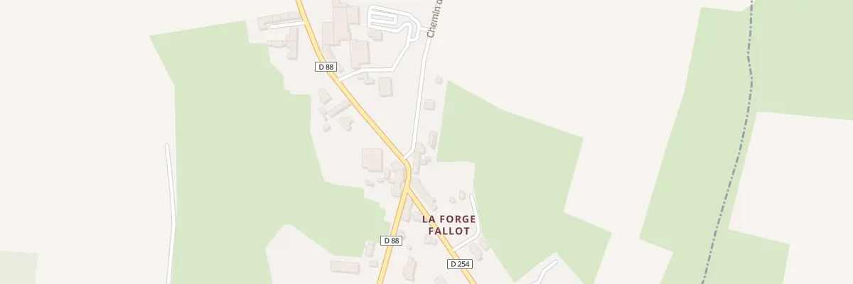 Plan du 7 La Forge Fallot à Airel