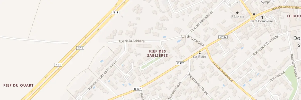 Plan du 5 Rue de la Sablière à Dompierre-sur-Mer