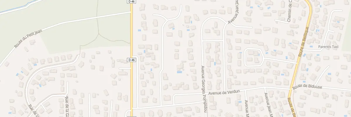 Plan du 150 Av Georges Clémenceau à Parentis-en-Born