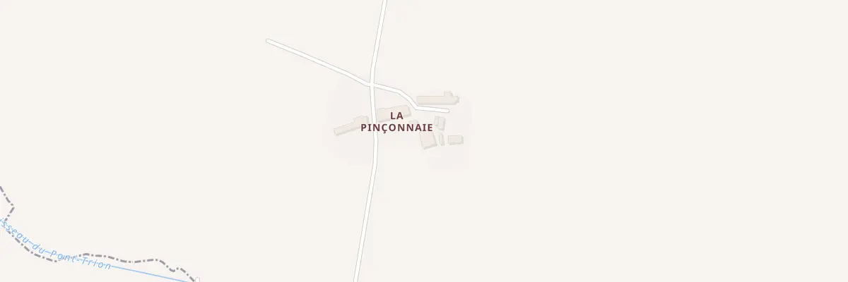 Plan du 5186 La Pinçonnaie à Challain-la-Potherie