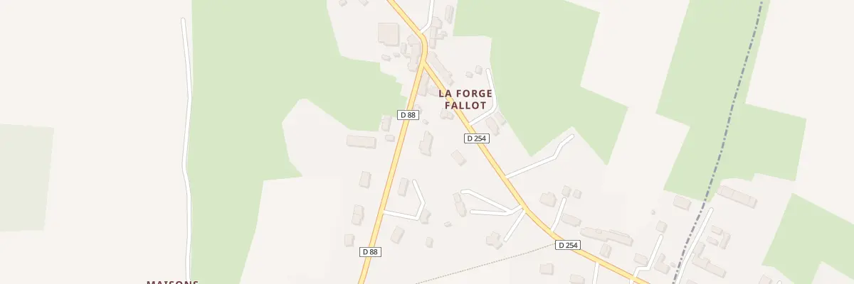 Plan du 35 La Forge Fallot à Airel