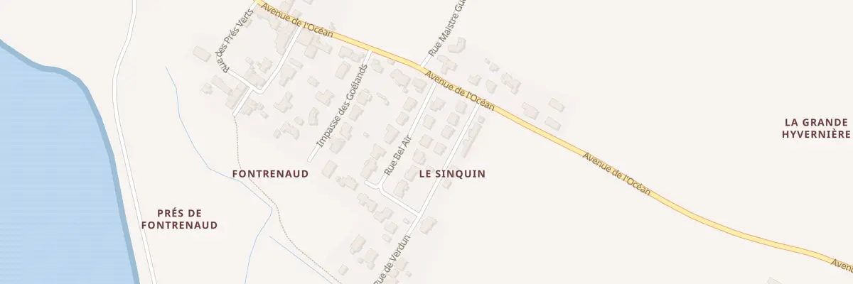 Plan du 5 Rue Bel Air à Port-des-Barques