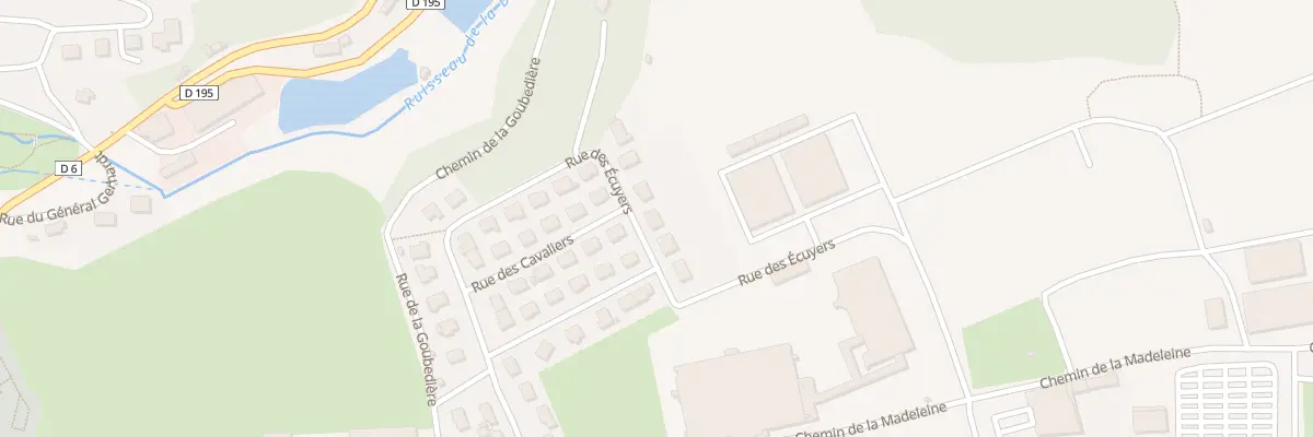 Plan du 281 Rue des Écuyers à Saint-Lô