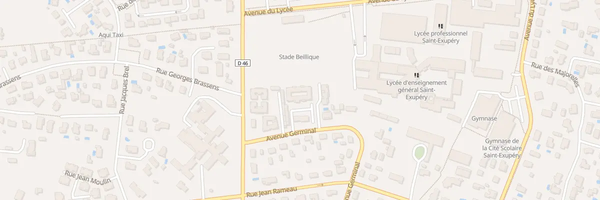 Plan du 494 Av Germinal à Parentis-en-Born