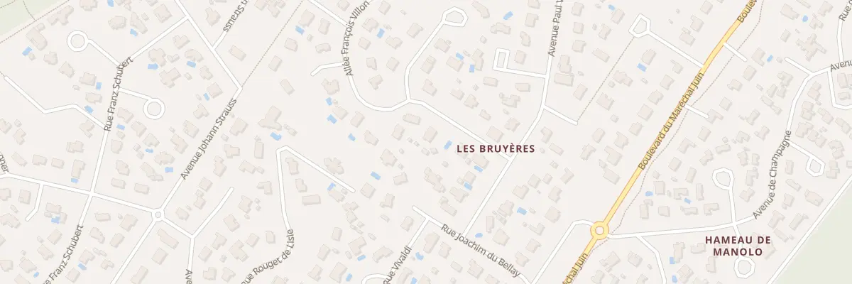 Plan du 3 All François Villon à Andernos-les-Bains