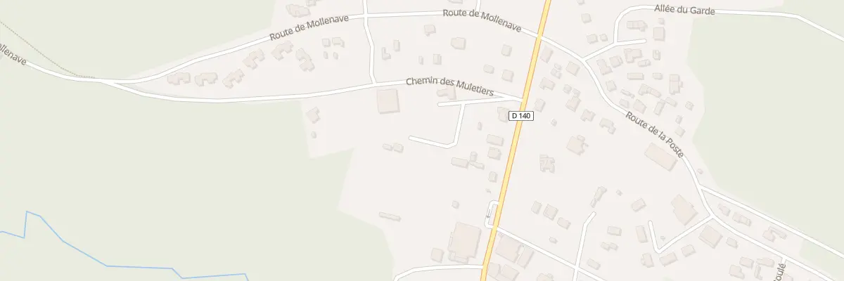 Plan du 55 Che des Muletiers à Onesse-Laharie