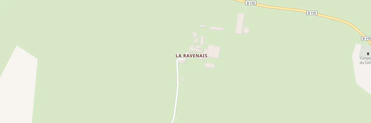 Plan du 2 La Ravenais au Loroux