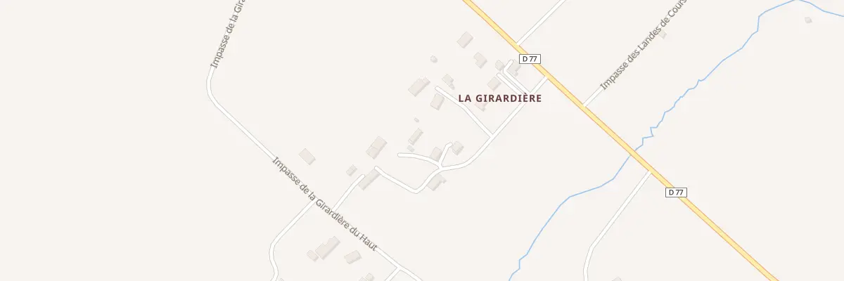 Plan du 5975 La Girardiere au Mesnil-Robert
